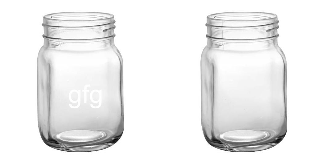 12oz BarConic® Mason Jar Mug with No Handle