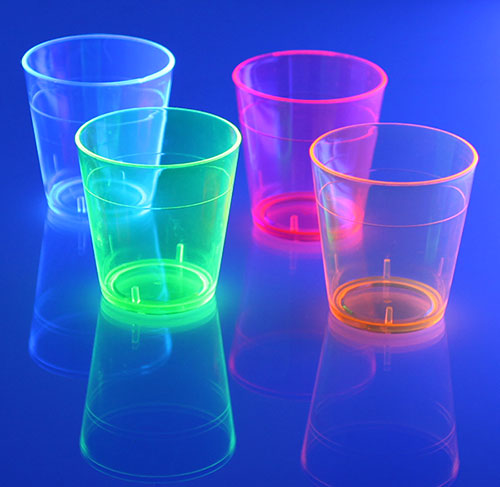 BarConic® 1.5oz Assorted Plastic Shot Glasses