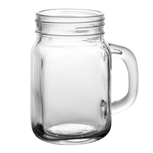 4 oz. Glass Mason Jar Mug (24 per case) —