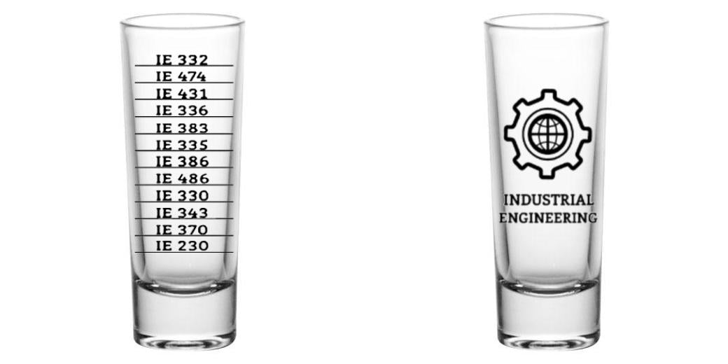 2oz Custom BarConic® Tall Shot Glasses - Clear