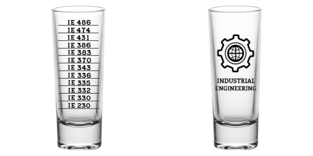 2oz Custom BarConic® Tall Shot Glasses - Clear