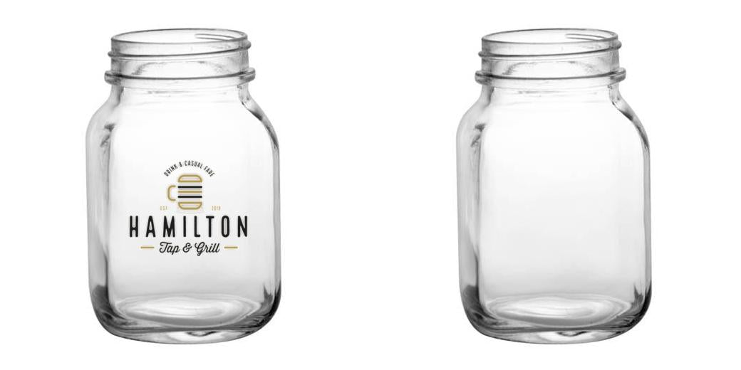 20oz BarConic® Mason Jar Mug with No Handle