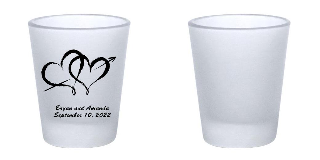 1.75oz Custom BarConic® Frosted Shot Glass