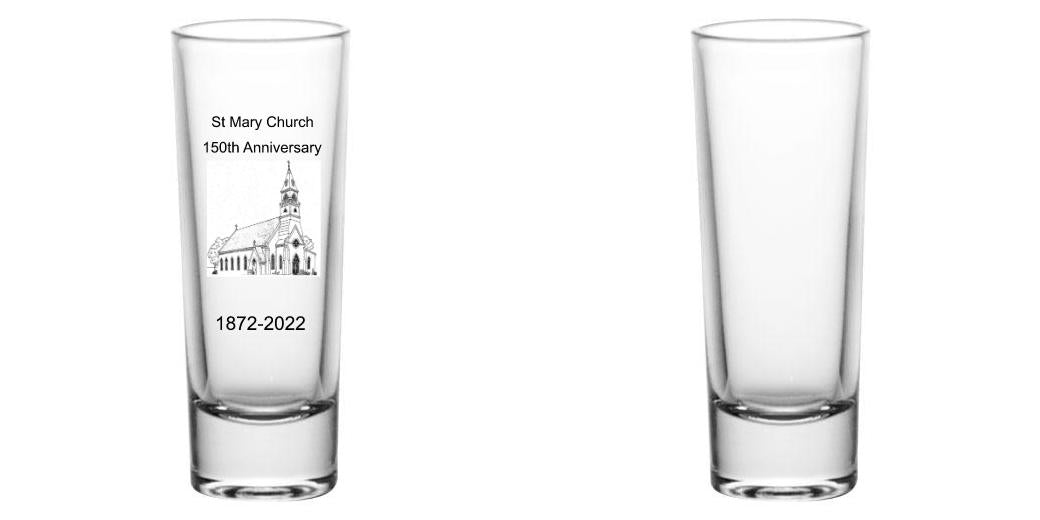 2oz Custom BarConic® Tall Shot Glasses - Clear