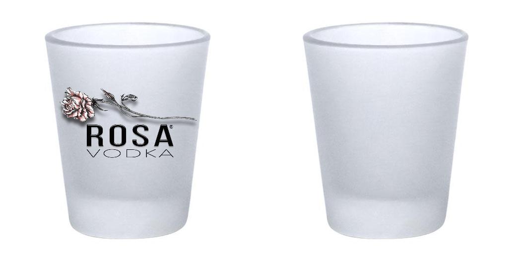 1.75oz Custom BarConic® Frosted Shot Glass