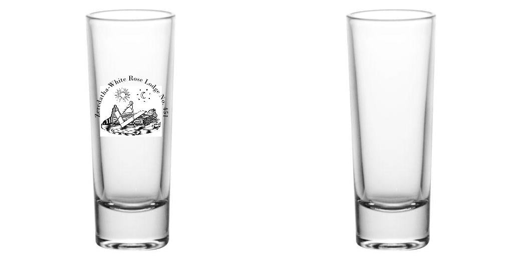 2oz Custom BarConic® Tall Shot Glasses - Clear