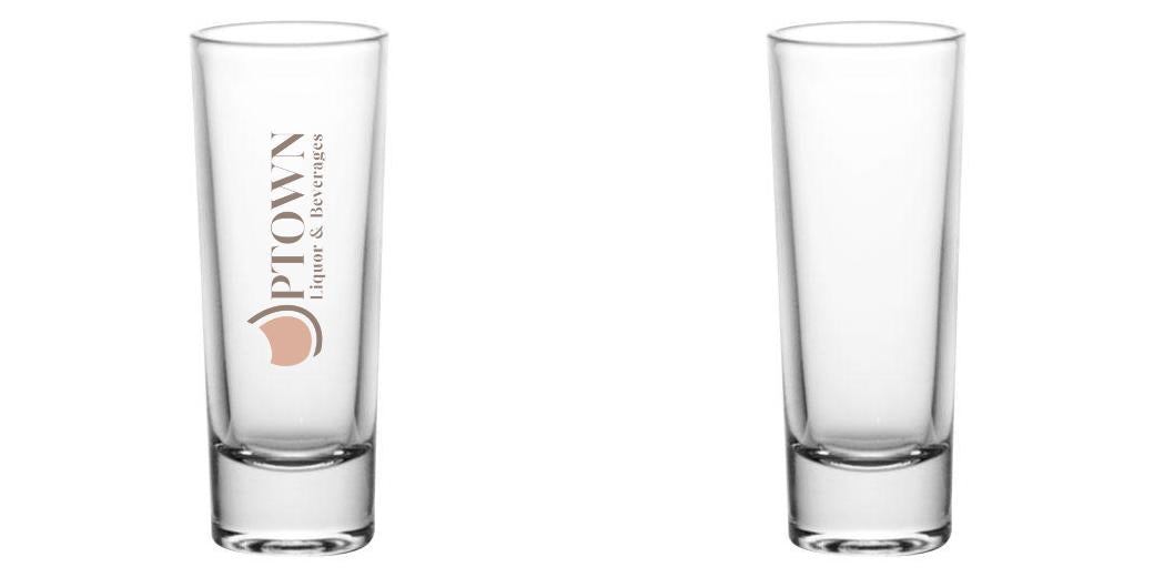 2oz Custom BarConic® Tall Shot Glasses - Clear