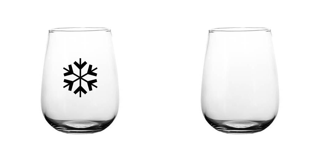 17 oz Printed BarConic® Stemless Wine Glass