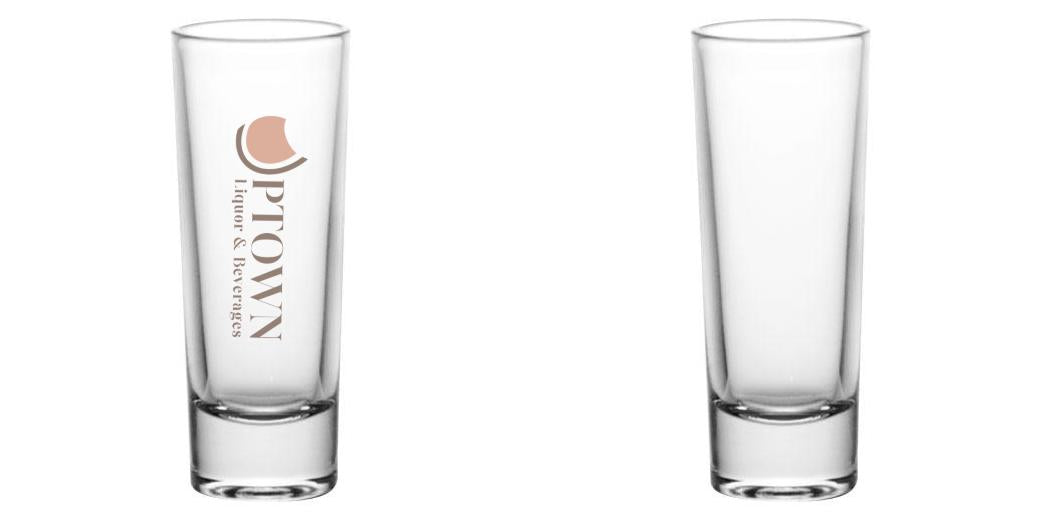 2oz Custom BarConic® Tall Shot Glasses - Clear