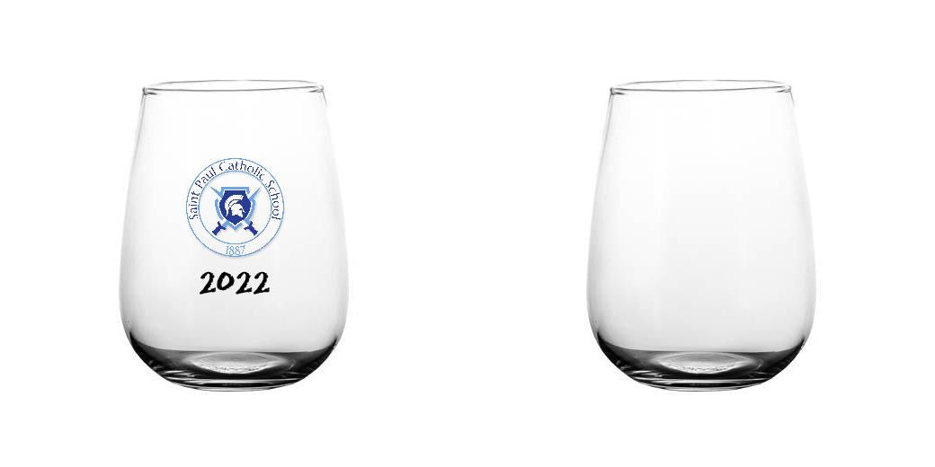 17 oz Printed BarConic® Stemless Wine Glass