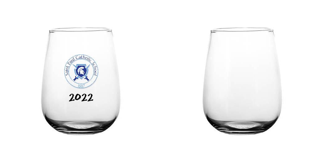 17 oz Printed BarConic® Stemless Wine Glass