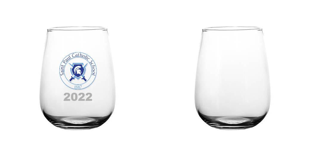 17 oz Printed BarConic® Stemless Wine Glass