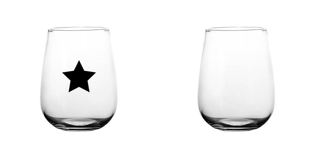 17 oz Printed BarConic® Stemless Wine Glass