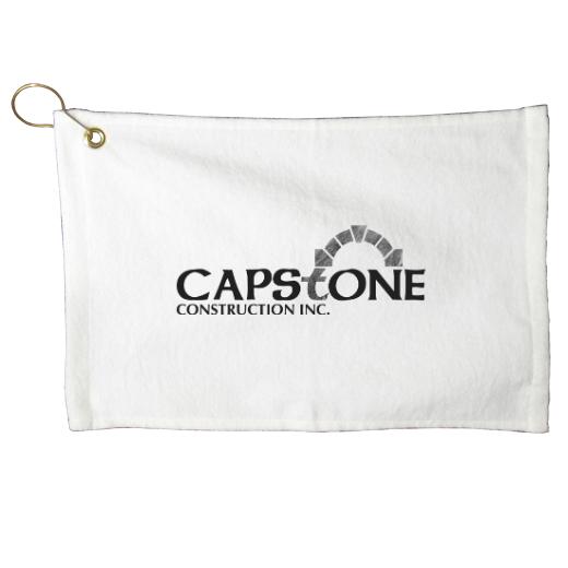 17.5″ x 11″ White Bar Towel with Hook