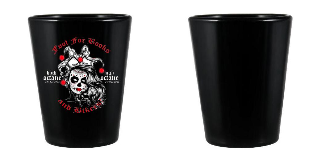 1.5 oz Custom BarConic® Black Shot Glass