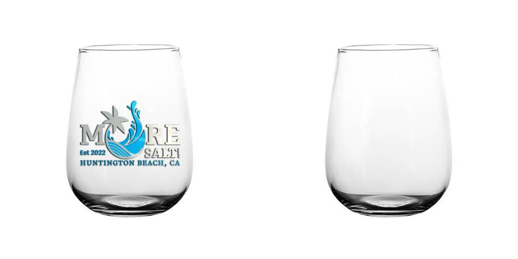 17 oz Printed BarConic® Stemless Wine Glass