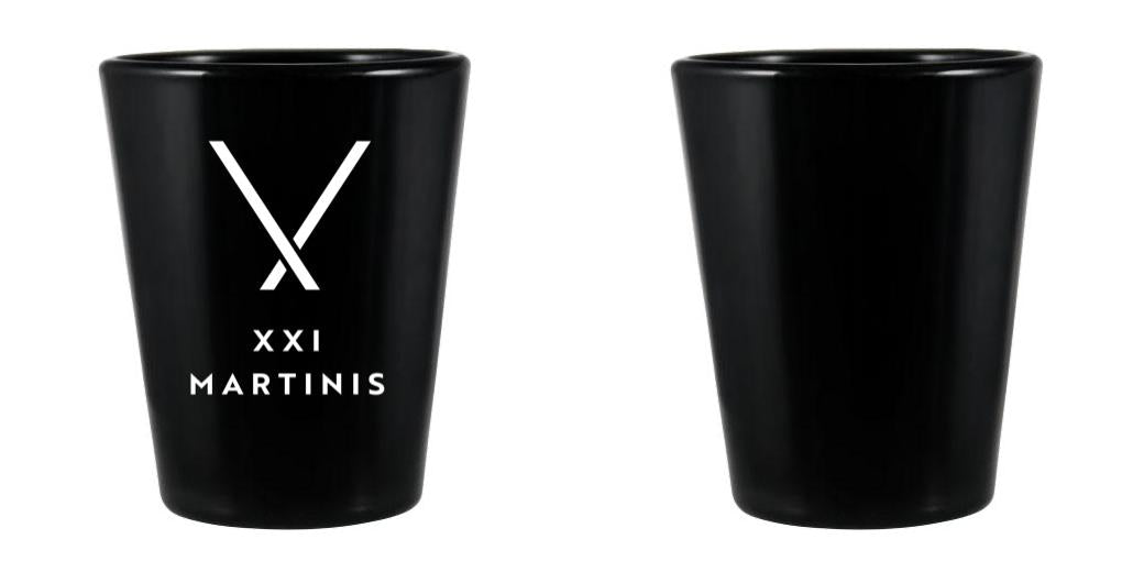 1.5 oz Custom BarConic® Black Shot Glass