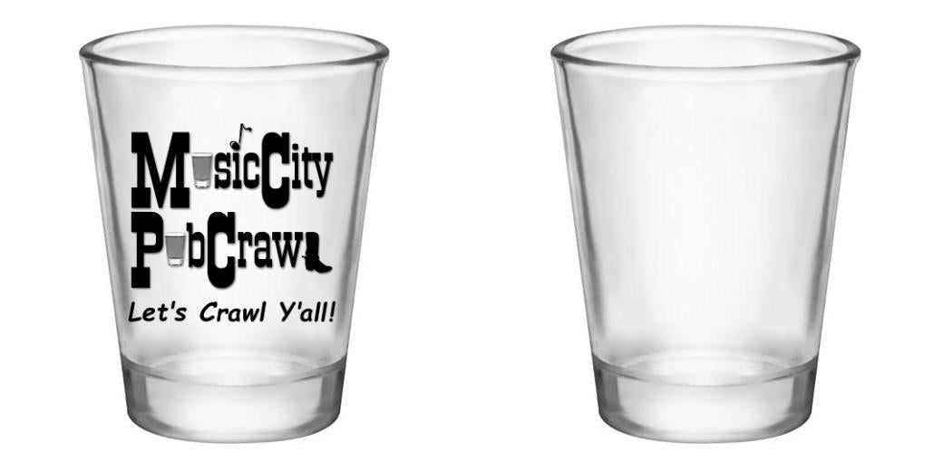 1.75 oz. Custom BarConic® Shot Glasses