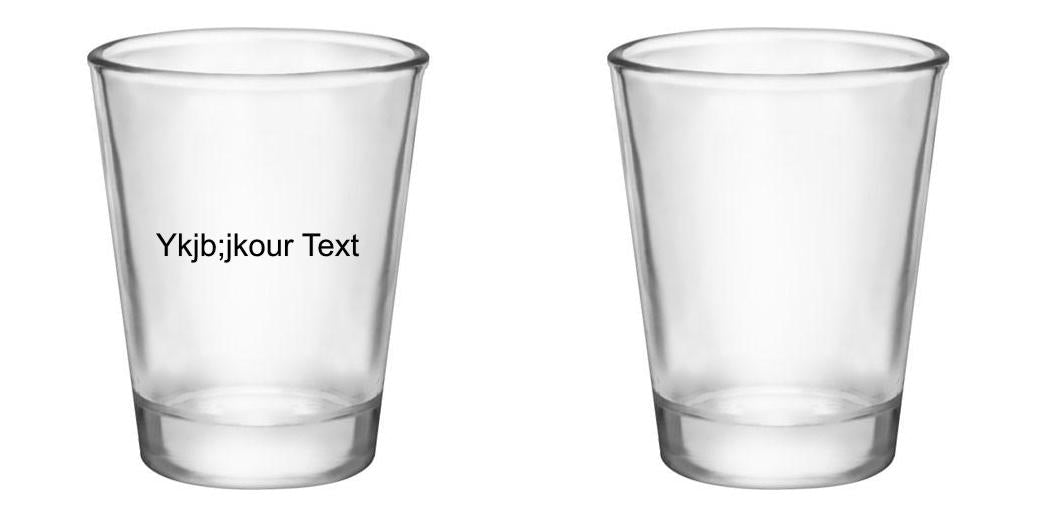 1.75 oz. Custom BarConic® Shot Glasses