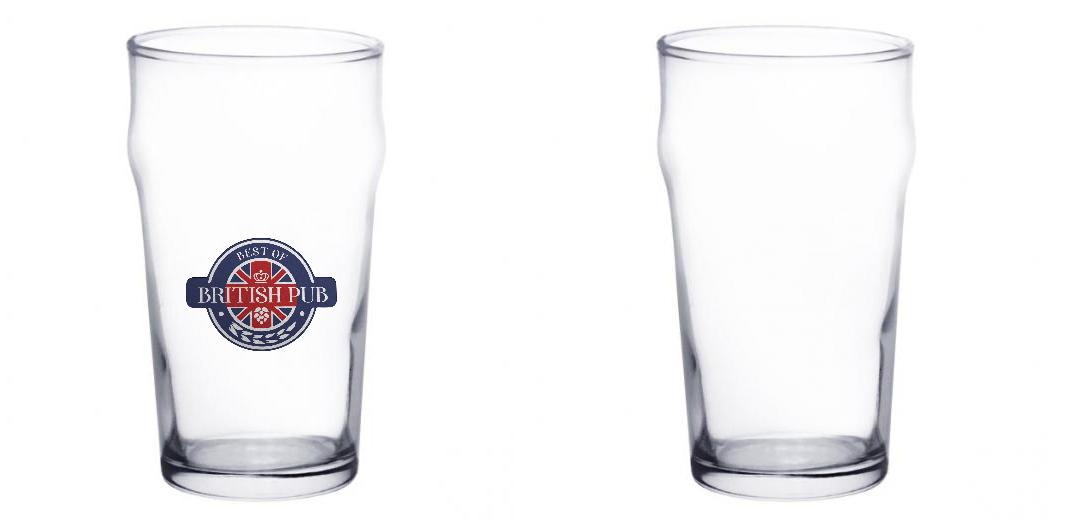 20 oz. BarConic® English Pub Glass