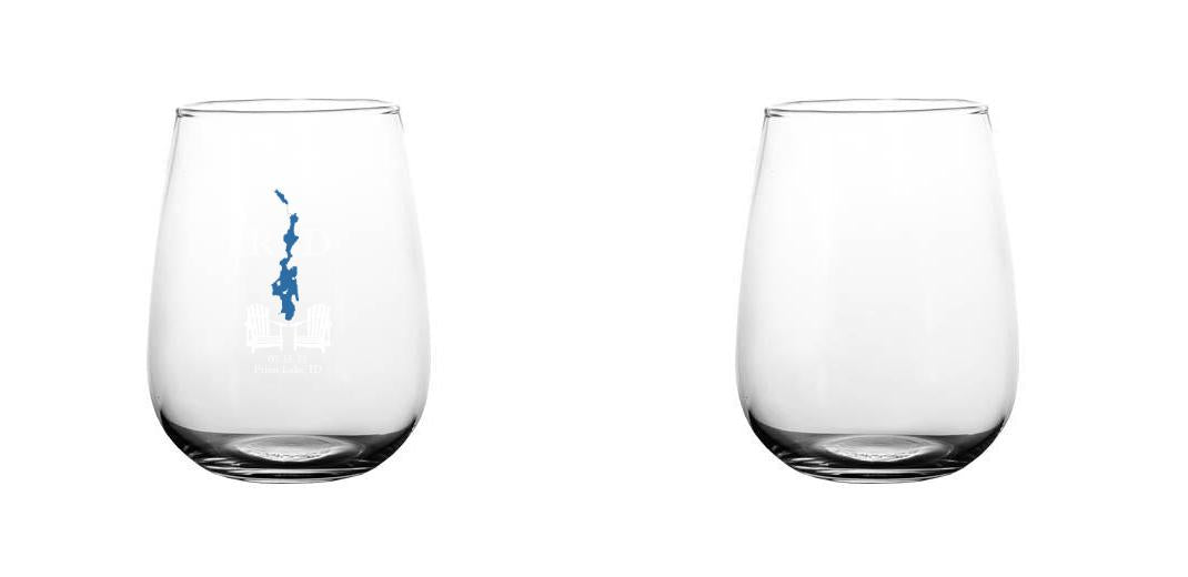 17 oz Printed BarConic® Stemless Wine Glass