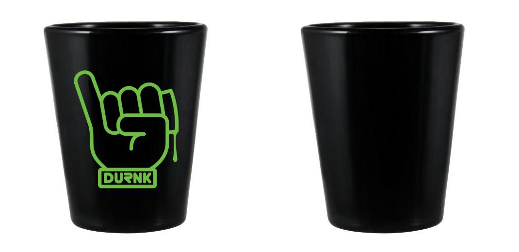 1.5 oz Custom BarConic® Black Shot Glass