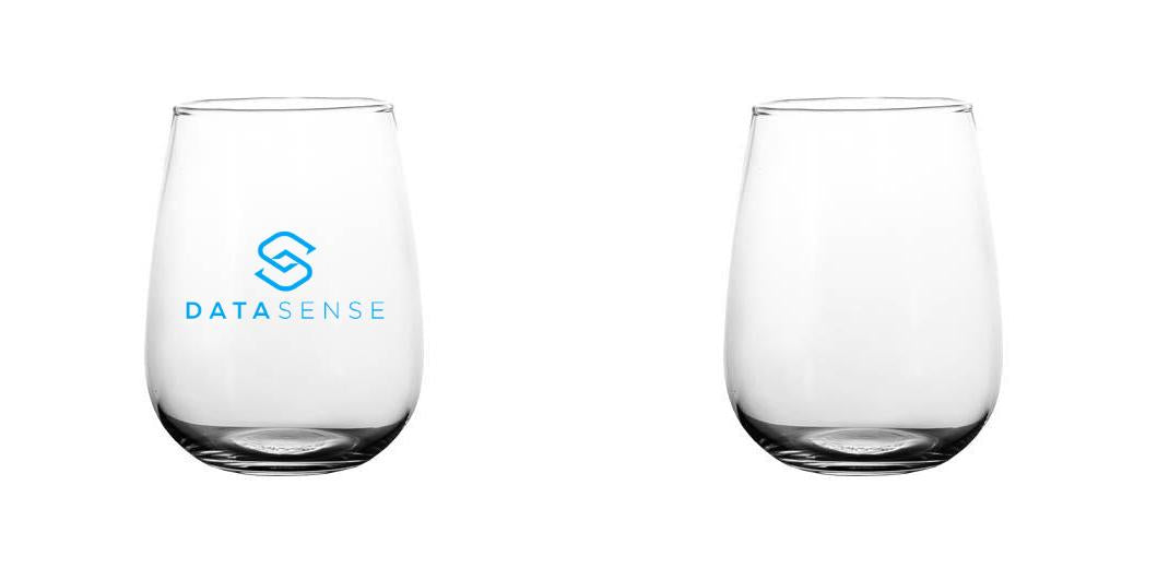 17 oz Printed BarConic® Stemless Wine Glass