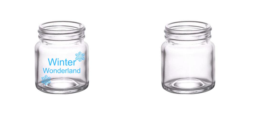 2 oz. Custom BarConic® Mini Mason Jar Shot Glass