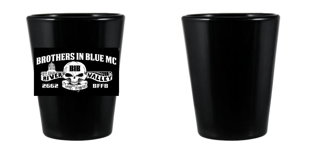 1.5 oz Custom BarConic® Black Shot Glass