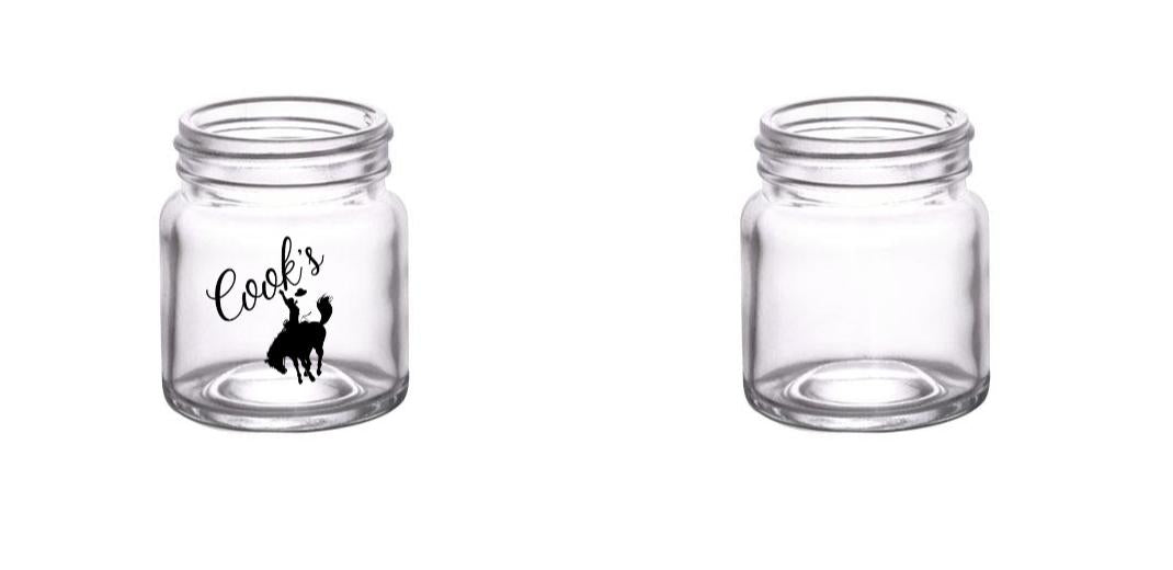 2 oz. Custom BarConic® Mini Mason Jar Shot Glass