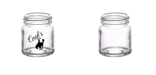 10 Small Color Mason Jars Set, 8 oz. - Durable Glass, Mini