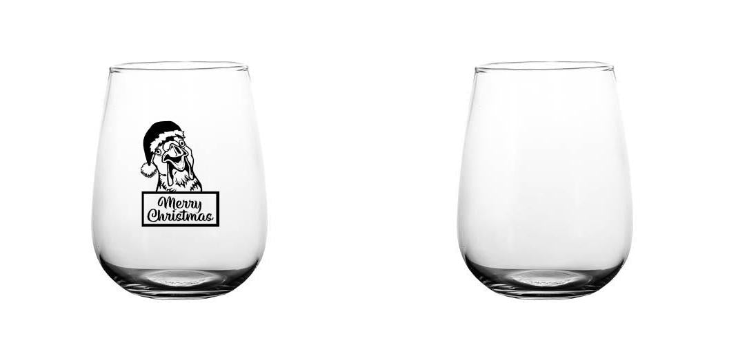 17 oz Printed BarConic® Stemless Wine Glass