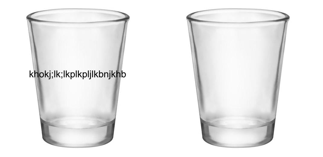 1.75 oz. Custom BarConic® Shot Glasses