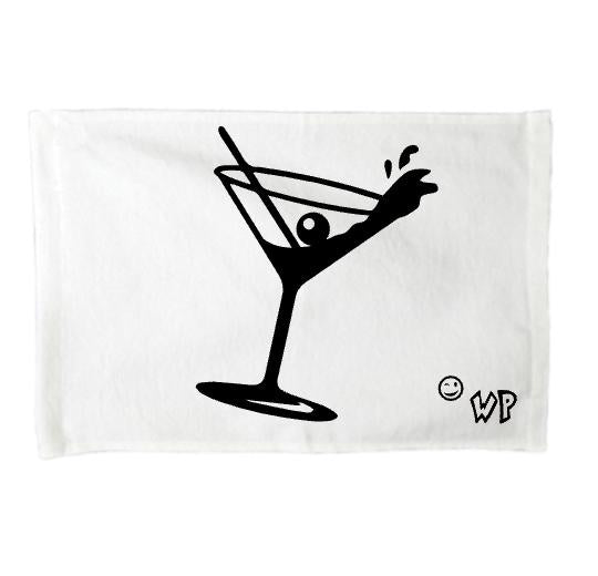 17.5″ x 11″ White Bar Towel