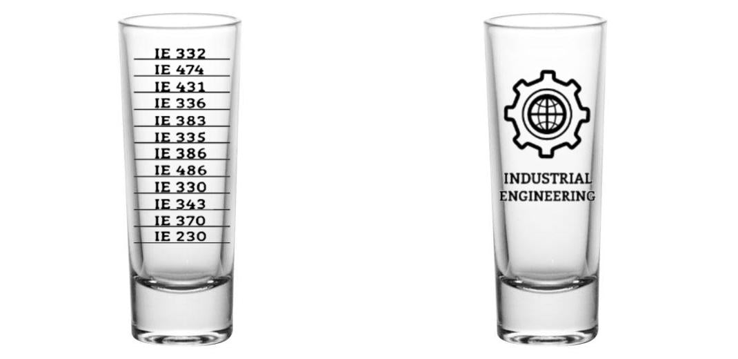 2oz Custom BarConic® Tall Shot Glasses - Clear