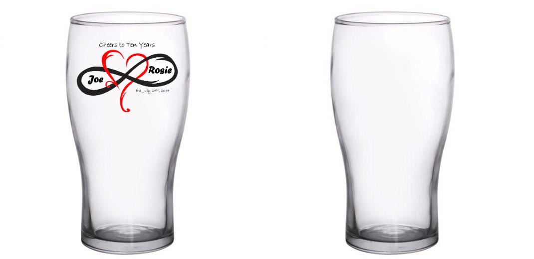 20 oz. Wholesale Custom BarConic® Pub Glass