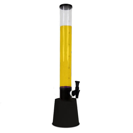 PlumWheat Beer Tower Dispenser, 3 Taps, Ice Tube for Party, KTV, Barbecue,  Restaurant, BT62, 3L