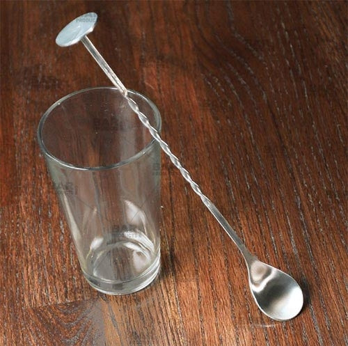 Bar Spoon - with Disk - 10.75