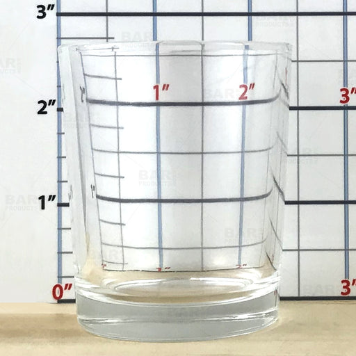 BarConic® 2oz Tall Clear Shooter Glass