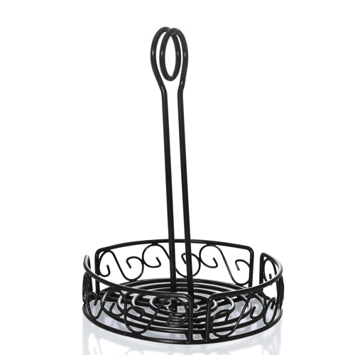 BarConic® Condiment Caddy with Built in Merchandising Ring - Round