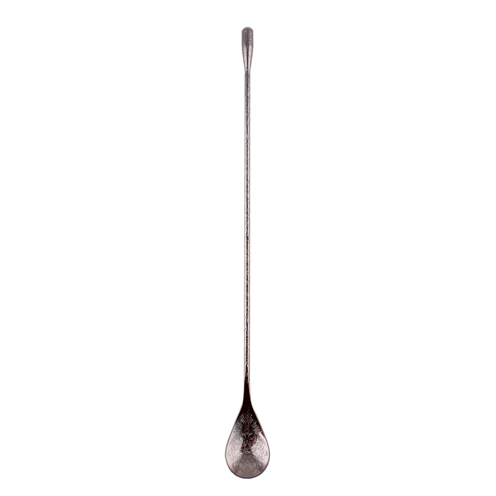 BarConic® Floral Etched Teardrop Bar Spoon ( Color Options )