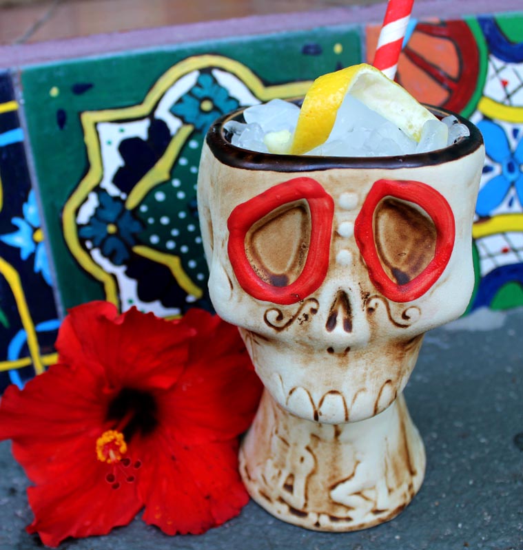 BarConic® Tiki Drinkware - Dead Head - 14 ounce