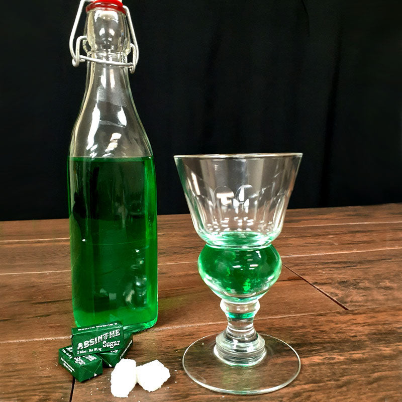 BarConic® Traditional Pontarlier Absinthe Glass w/Cuts