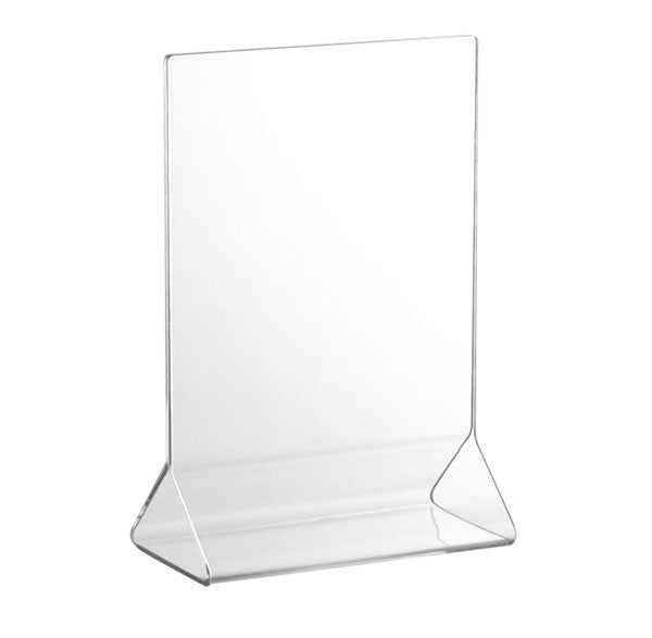 Acrylic Tabletop Menu Card Holder - 4