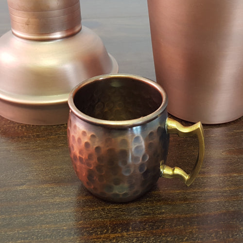 BarConic® Moscow Mule Mini Mug – Antique Finish 2oz.