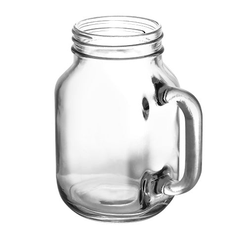 BarConic® Glassware - Mason Jar Mug Glass - 20 ounce - CASE OF 12