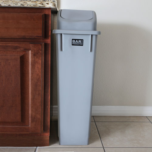 23 Gal. BarConic® Space Saver Slim Jim Trash Can