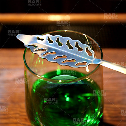 BarConic® Stainless Steel Absinthe Spoon - Leaf