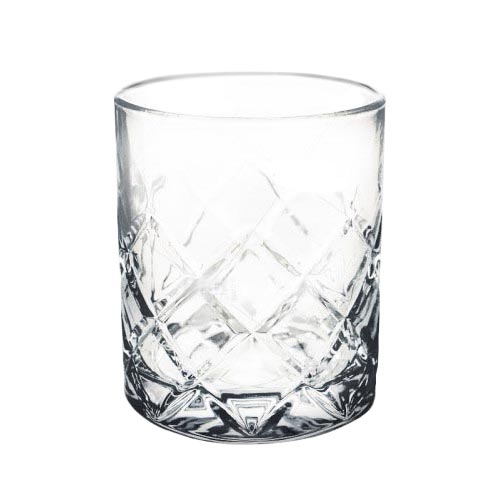 BarConic® 14 oz Japanese Diamond Cut Highball Glass