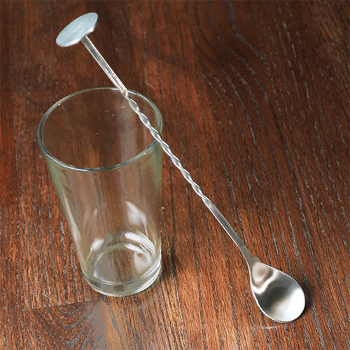 Bar Spoon w/ Disk - 10.75